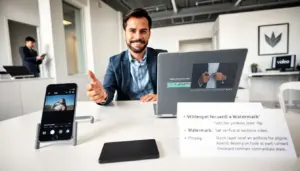 add watermark to video